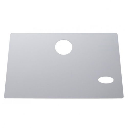 United Pacific Peterbilt Stainless Glove Box Cover