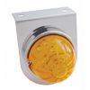 United Pacific Stainless Light Bracket with 17 LED Watermelon Light - Amber LED/Amber Lens - 32318