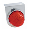 United Pacific Stainless Light Bracket with 17 LED Watermelon Light - Red LED/Red Lens - 32319