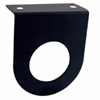 United Pacific 2" Black Light Bracket With Flange - 1 Hole - 34001
