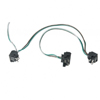 United Pacific 3 Prong Right Angle Plug Wiring Harness With 3 Plugs - 12" Lead - 34226P