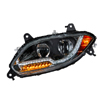 United Pacific "Blackout" Led Headlight For 2017-2021 International Lt Truck - Driver Side - 35759