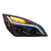 United Pacific "Blackout" Led Projection Headlight With Led Light For Freightliner Cascadia - Passenger - 35822