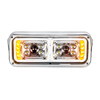United Pacific 10 High Power Led "Chrome" Projection Headlight With Led Turn Signal & Position Light Bar 35824