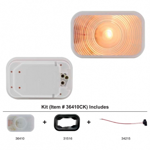 United Pacific Auto Universal Rectangular Back-Up Light Kit