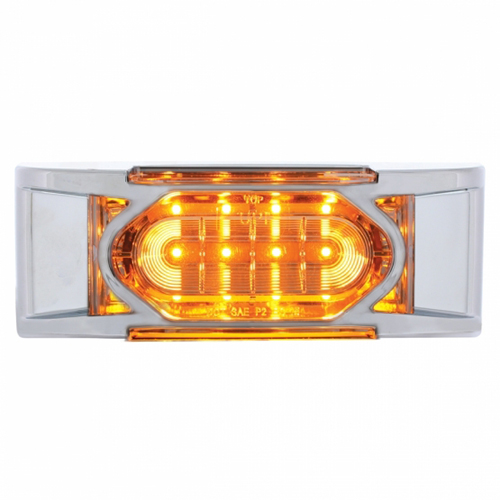 United Pacific 16 Amber LED Reflector Clearance/Marker Light with