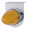 United Pacific Stainless Light Bracket With 19 LED Watermelon Light - Amber LED/Amber Lens - 37881