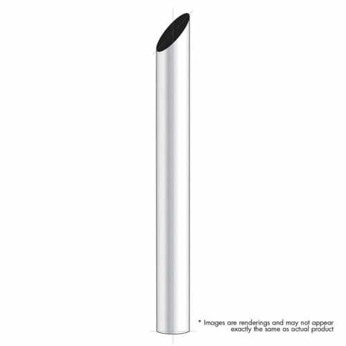 United Pacific Mitred Plain Bottom Exhaust