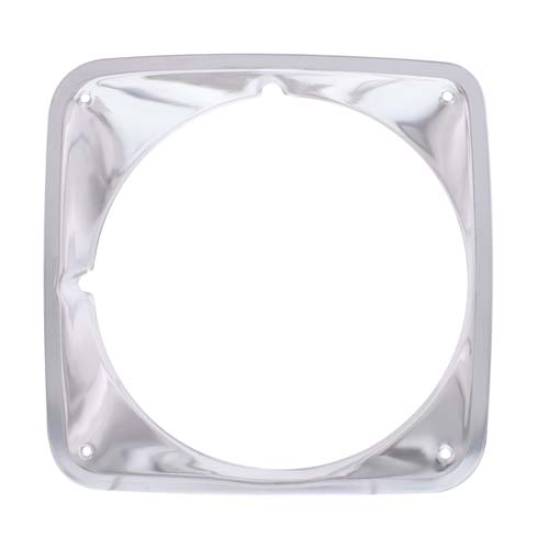 United Pacific Auto Anodized Aluminum Headlight Bezel