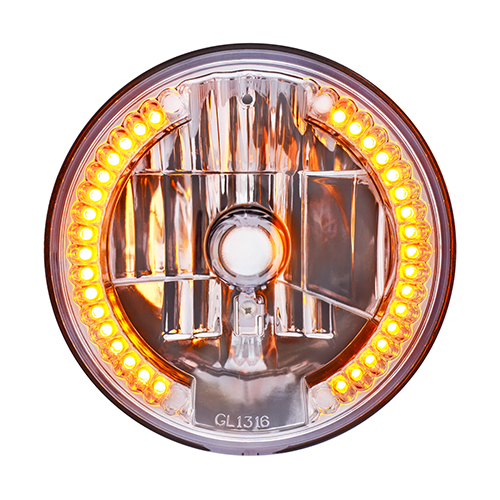 United Pacific Auto Universal ULTRALIT - 7" Crystal Headlights