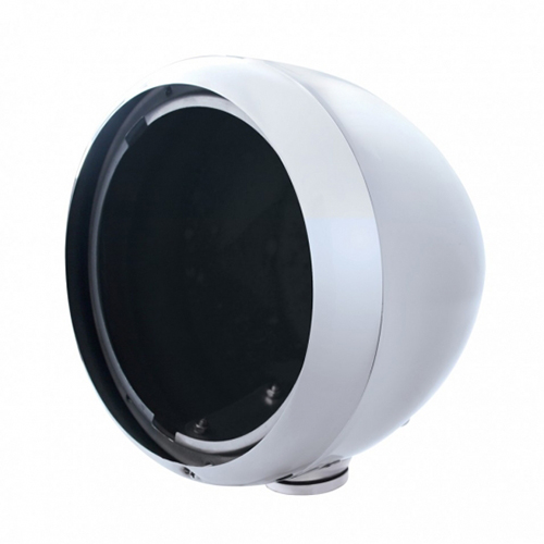 United Pacific Auto Universal Chrome Guide 682-C Headlight Housing