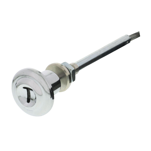 United Pacific Auto Throttle Cable With Chrome Knob