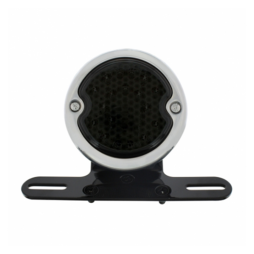 United Pacific Auto Black Motorcycle Rear Fender Lp Bracket