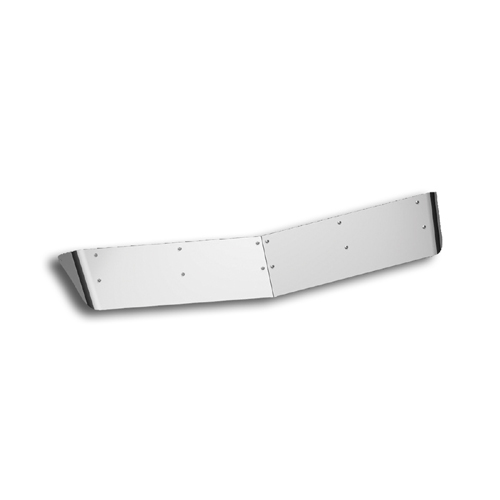 United Pacific Kenworth Stainless 10" Drop Style Sunvisor