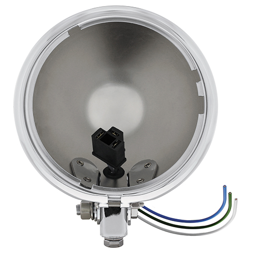United Pacific Auto Chrome Motorcycle Headlight