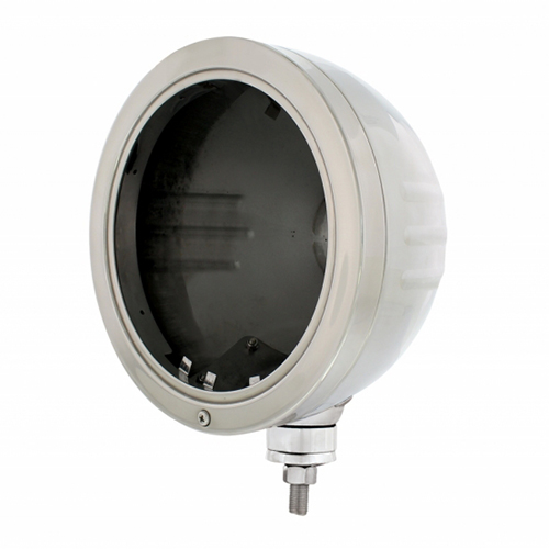 United Pacific Auto Universal Stainless Embossed Headlight