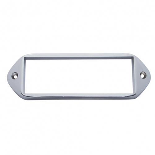 United Pacific Chrome Plastic Bezel For 5-7/8X 2Rectangular Light - 34021