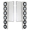 United Pacific FL SS Front Air Cleaner Bracket With 12X 9 LED 2" Lights -Amber LED/Clear Lens - 34776