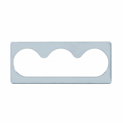 United Pacific International Chrome A-C Control Cover