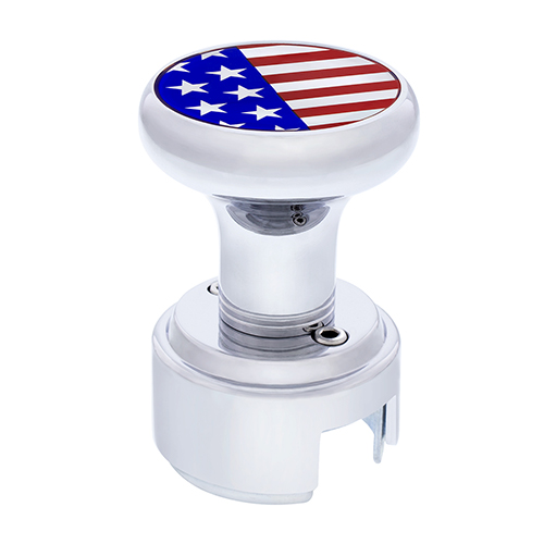 United Pacific Universal Chrome Thread-On Gearshift Knob Adapter