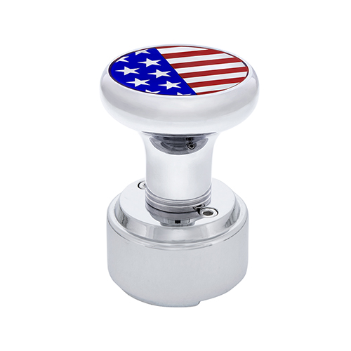 United Pacific Universal Chrome Thread-On Shift Knob Adapter