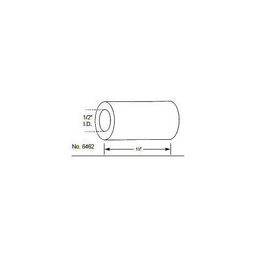 Unity USA 1 1/2" long & 1/2" I.D. Spacer- 6462