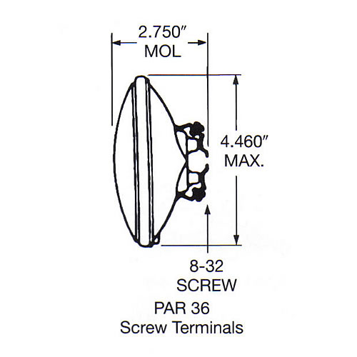 Unity USA Clear Auxiliary Low Beam Lamp (Passing)- U-4449