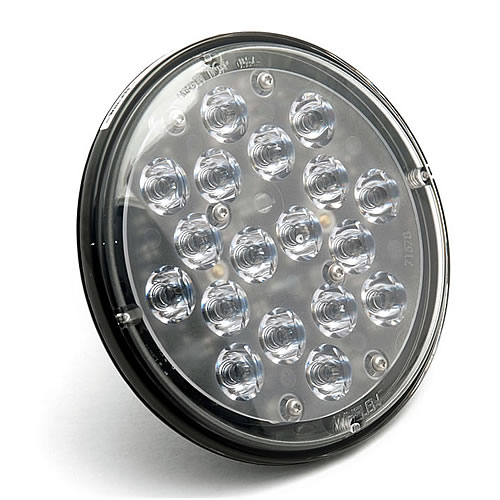 Unity USA 6" dia. LED Clear Wide Spot Lamp- U-P46FLC