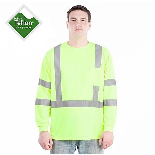 Utility Pro Wear UHV401 High-Visibility Long Sleeve T-Shirt