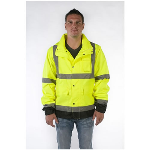 Utility Pro Wear UHVR642 High Visibility Rain Jacket Class 3