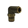 Velvac 90&deg; Swivel Elbow, Push-Lock, 3/8 X 3/8 Nptf - 017955