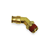 Velvac 45&deg; Swiv Elb,Push-Lk 1/2T X 3/8 Nptf - 017995