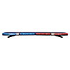 Whelen Edge 9X Short 54" Lightbar, Four SOLO/Two-Color 9XS2