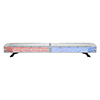 Whelen NFPA Freedom IV LC Lightbar 72", 2 Red Front Corner & 2 Red/2 White Front & 2 End Red, Square Ends - F4N7QLED