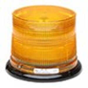 Whelen L10 Series Super-LED Beacon, Amber/Blue DUO Color, Perm/Pipe Hook Mount, Low Dome - L10LMP