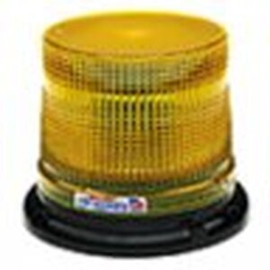Whelen Super-LED Beacon, SAE Class 1, Low Dome, Magnetic/suction (Amber) - L21LAV