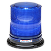 Whelen L22 Series Super-LED Beacon, Perm/Pipe Mount, High-Dome, Blue - L22HBP