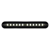 Whelen Mega T-Series Super-LED Lighthead, 25 Flash Patterns with Steady-Burn, White LED, Smoked Lens - PSC01FXR