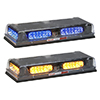 Whelen Responder LP Series Six DUO Amber/Blue Super-LED Lightbar, Permanent Mount - RDLPPAB