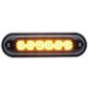 Whelen Ion Surface Mount Light, Wide-Angle, Amber - WIONSMA