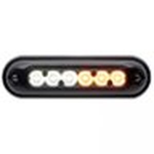 Whelen ION Wide Angle Surface Mount Series Super-LED, Amber/White - WIONSMF